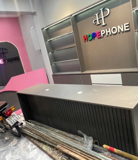 Hoàn thiện shop điện thoại quận Gò vấp 