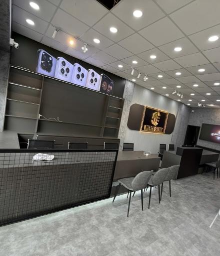 Hoàn thiện shop điện thoại Tam Nông -Đồng Tháp diện tích 120m2