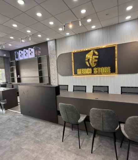 Hoàn thiện shop điện thoại Tam Nông -Đồng Tháp diện tích 120m2