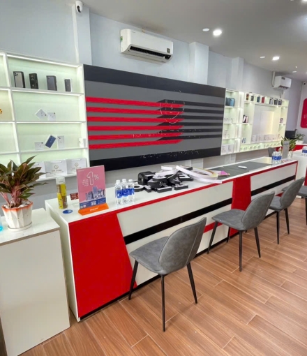Thi công hoàn thiện shop điện thoại ĐINH ĐỨC THIỆN ,BÌNH CHÁNH