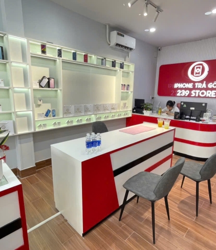 Thi công hoàn thiện shop điện thoại ĐINH ĐỨC THIỆN ,BÌNH CHÁNH