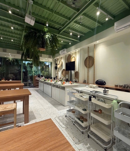 Thi công  nội thất cho a trai chuyên dạy nấu ăn Quận 1