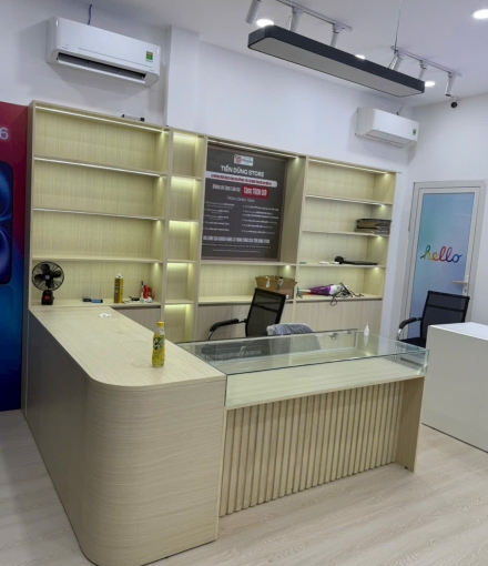 Thi công Nội Thất Shop Điện Thoại Sa Đec Đồng Tháp