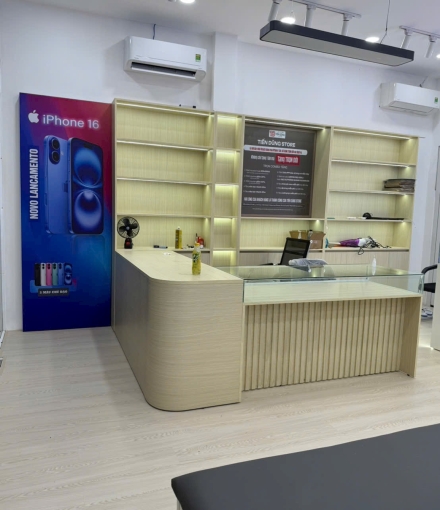 Thi công Nội Thất Shop Điện Thoại Sa Đec Đồng Tháp