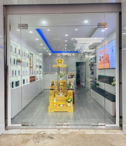 Thi công nội thất shop điện thoại  Tp Cần Thơ