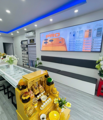 Thi công nội thất shop điện thoại  Tp Cần Thơ