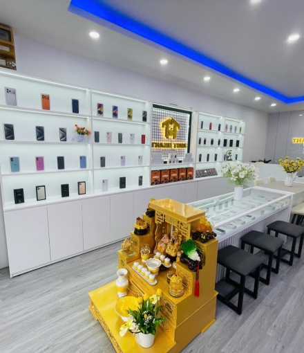 Thi công nội thất shop điện thoại  Tp Cần Thơ