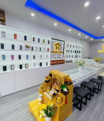 Thi công nội thất shop điện thoại  Tp Cần Thơ