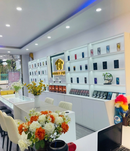 Thi công nội thất shop điện thoại  Tp Cần Thơ