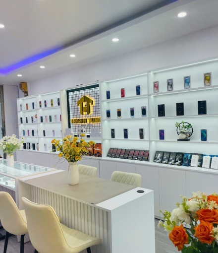 Thi công nội thất shop điện thoại  Tp Cần Thơ