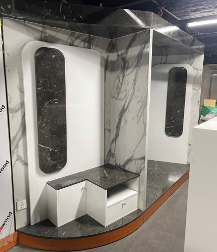 Hoàn thiện sorum trưng bày phụ kiện bếp Ở Thủ Đức 