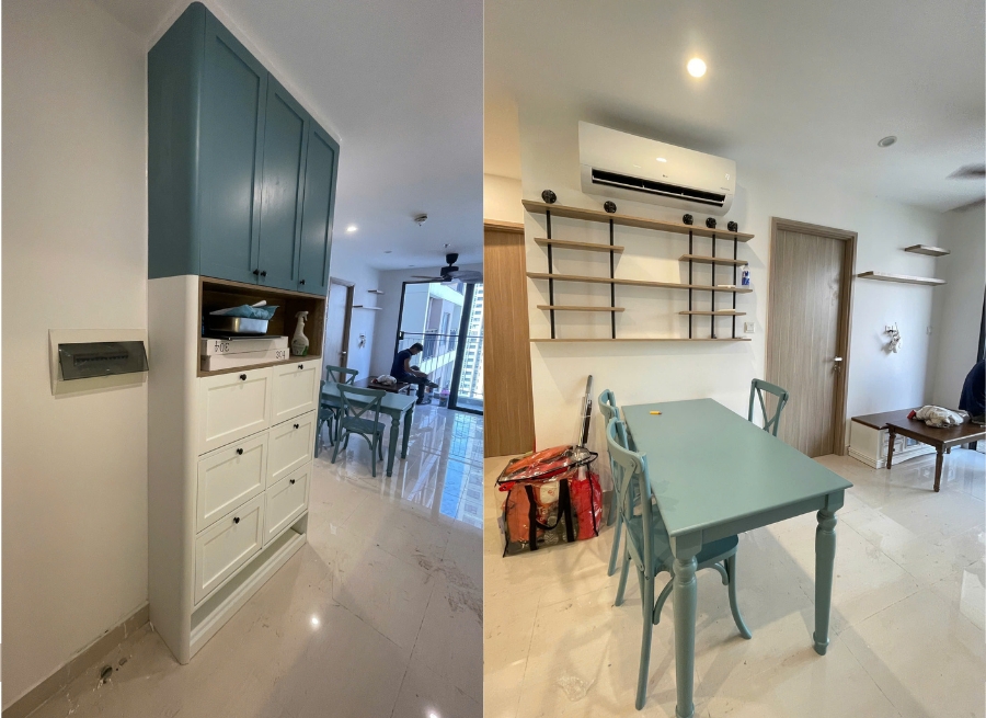 Thiết kế nội thất căn hộ tân cổ điển hiện đại