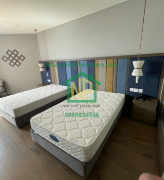 Giường bọc nệp  1